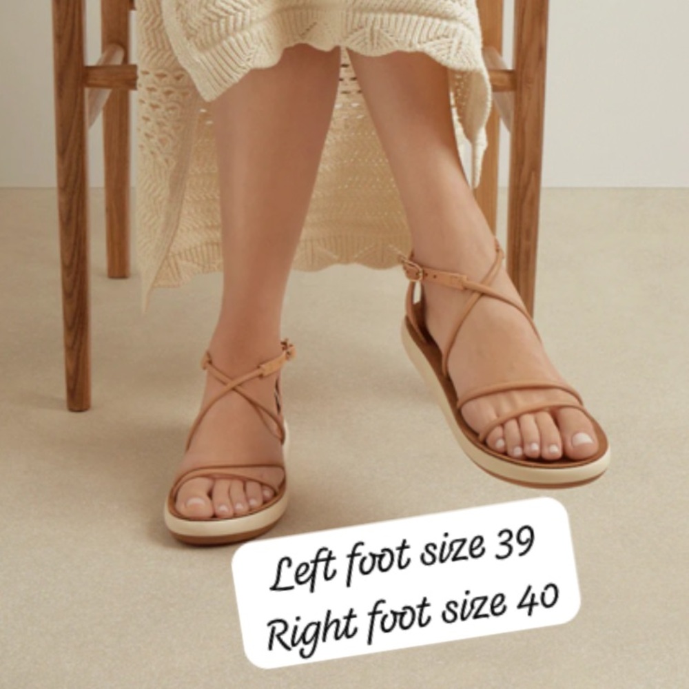 Ancient Greek NWT Leather Sandals Anastasia Comfort - Picture 3 of 9
